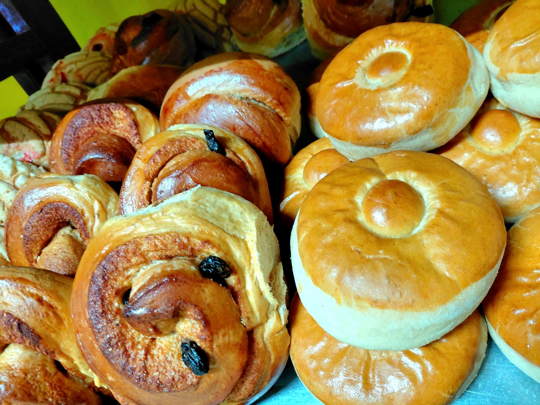 Variedad de pan dulce